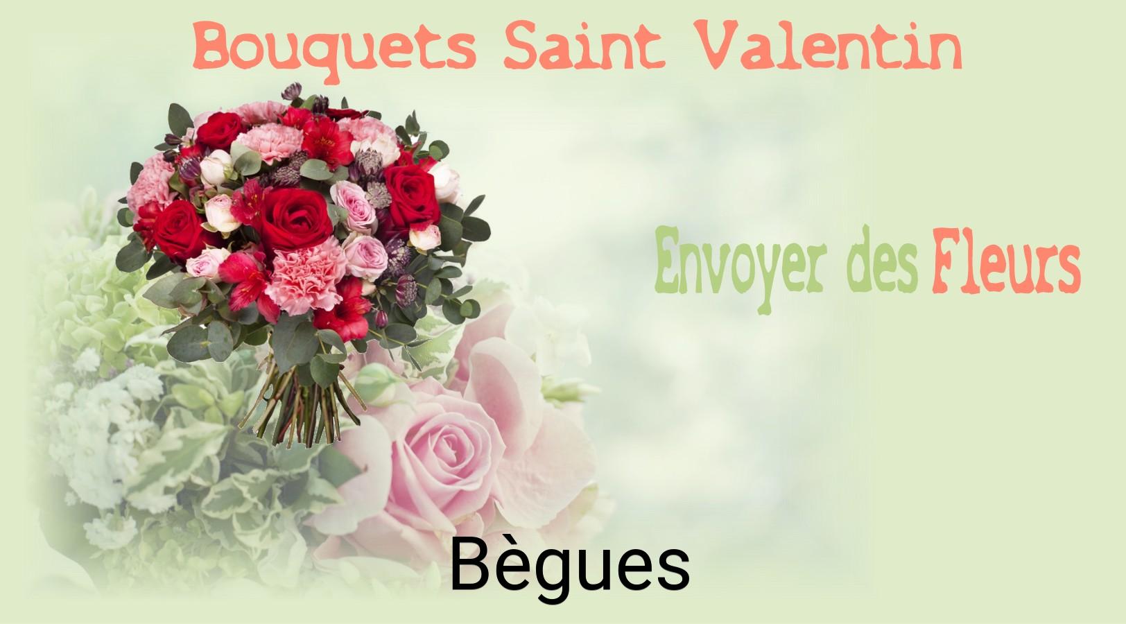 Roses de Saint-Valentin livrées à Bègues